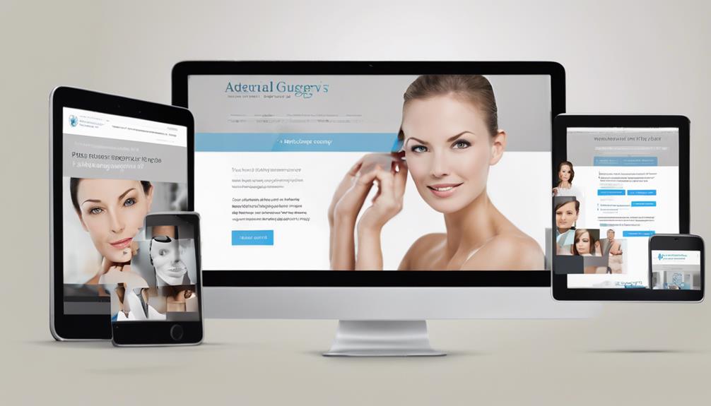 improving plastic surgery websites