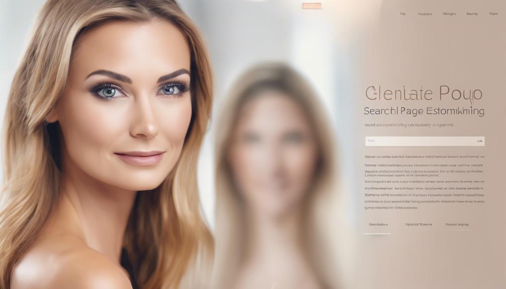 optimizing plastic surgery websites