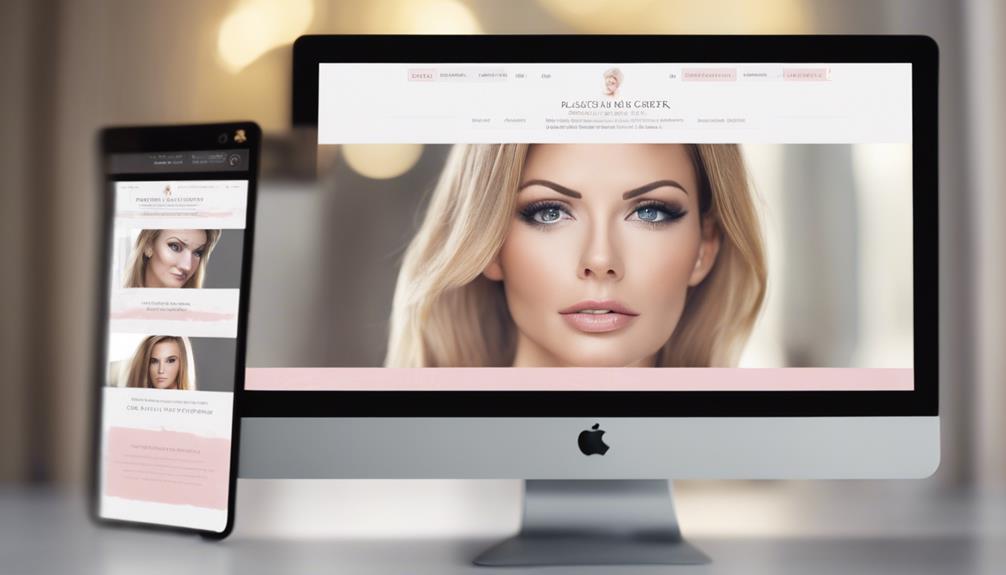 optimizing plastic surgery websites