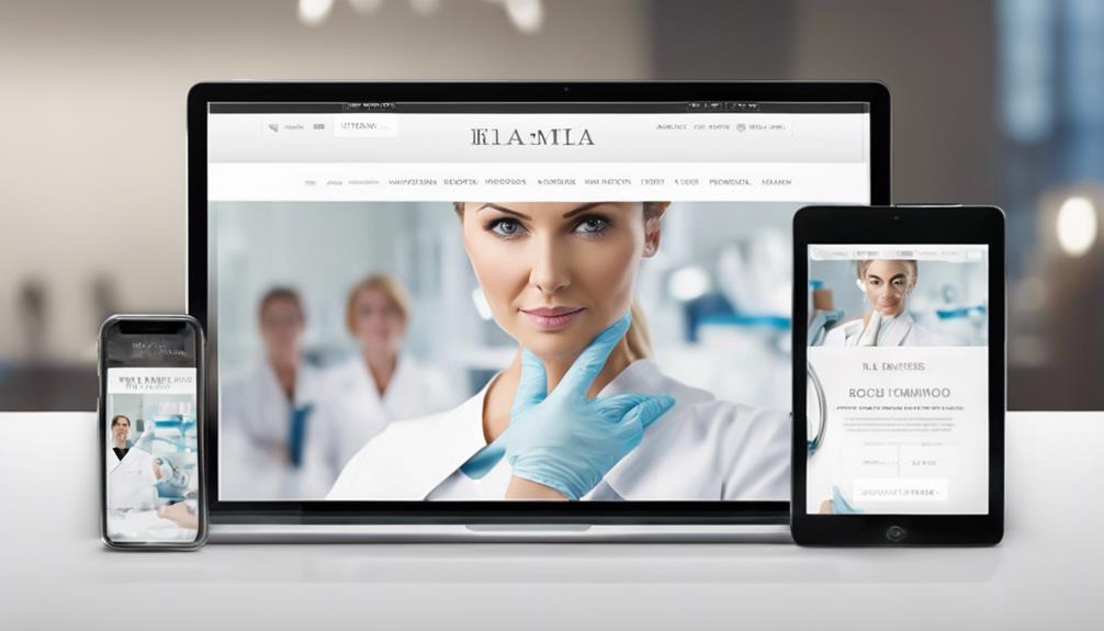 strengthening plastic surgeon websites